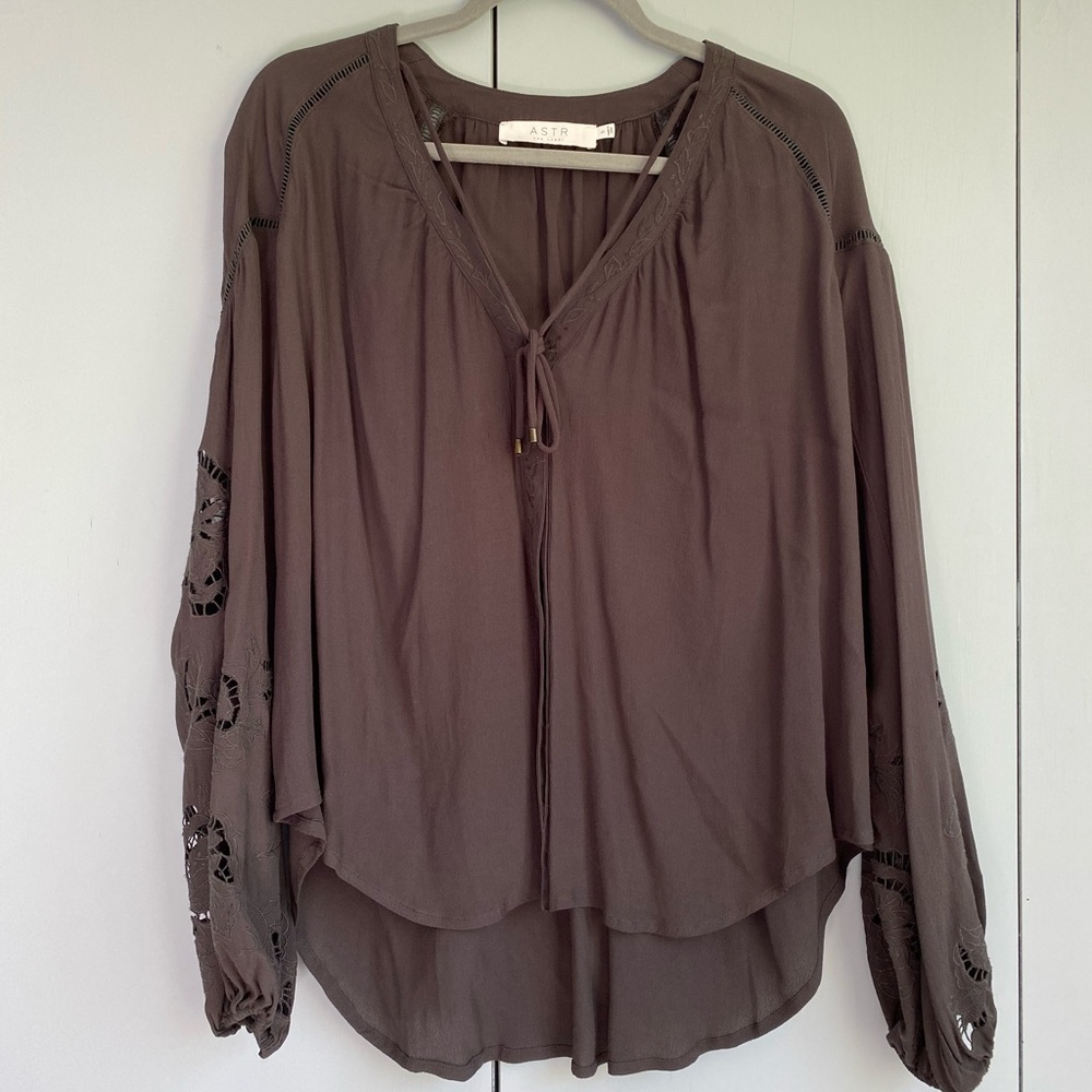 Flowy lace top